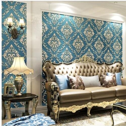 Beibehang Damascus Vertical Stripes AB Edition new Wallpapers Stereo Living Room Bedroom Background Wall papers papel de parede