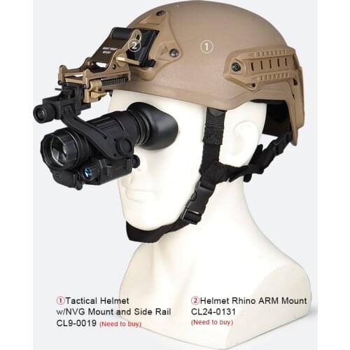 Free shipment EAGLEEYE 2x28/3X32 Digital Tactical Night Vision Scope Shooting Telescope Mount on the Helmet HS27-0027
