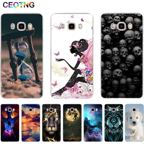 Case For Samsung Galaxy J3 2016 J5 2016 J7 2016 Case Soft Silicone Back Cover for Samsung J320 J510 J710 J320F J510F J710F Cover