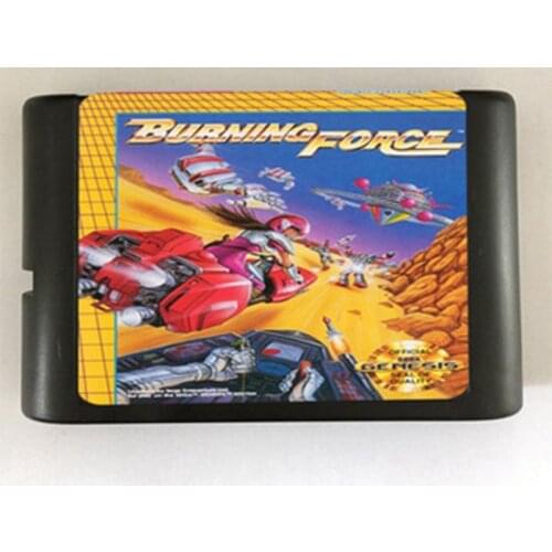 Burning Force Game Cartridge Newest 16 bit Game Card For Sega Mega Drive / Genesis System