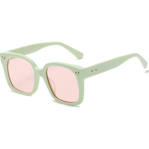 New sunglasses women 2021 fashion square frame acetate vintage glasses woman luxury designer sunglasses for men gafas de sol