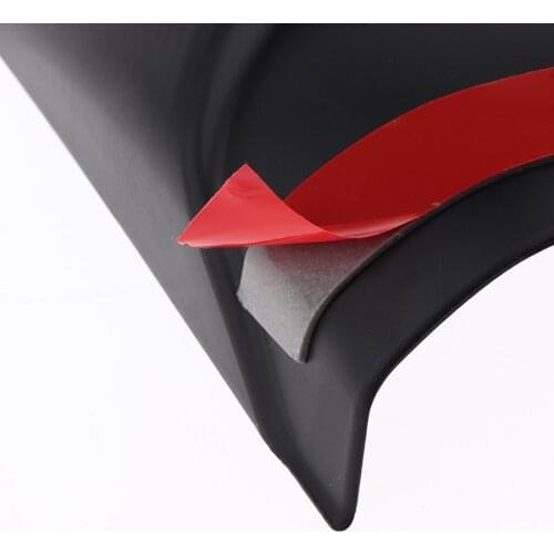 Front Mudguard Mud Flaps Splash Guard Extender Replacement Part for Honda CRF 1000L - Black