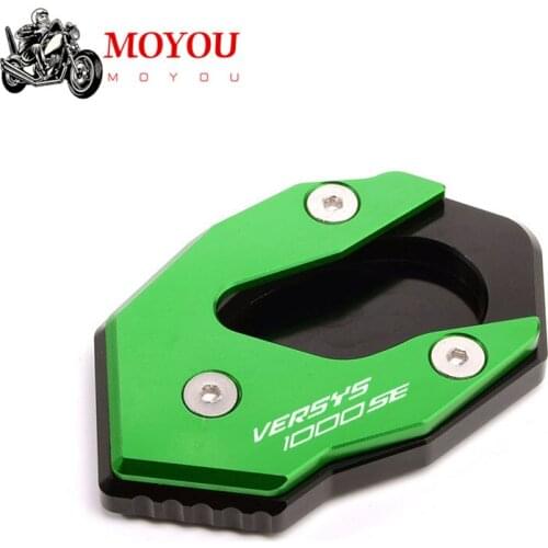For Kawasaki VERSYS1000 SE Versys 1000 SE VERSYS 2019-2021 Motorcycle Kickstand Foot Side Stand Extension Pad Support Plate