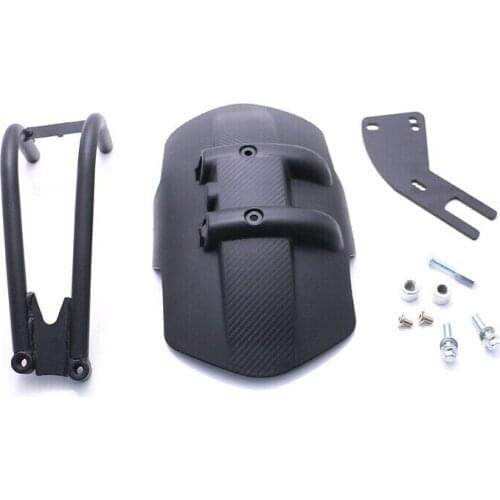 Retro Black Rear Wheel Fender Splash Mudguard For Yamaha MT-07 09 Z650 CBR650