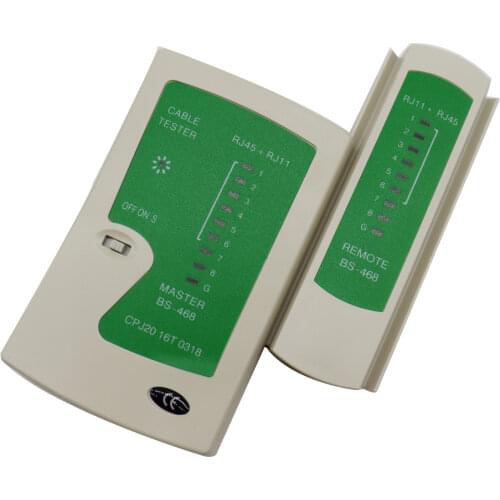 Network Cable Tester RJ45 RJ11Cat5 Cat6 LAN Cable Tester Networking Wire Telephone Line Detector Tracker Tool kit