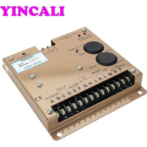 High Quality Speed Controller ESD5221 Generator Automatic Governor Speed Control Module Electronic Speed Governor