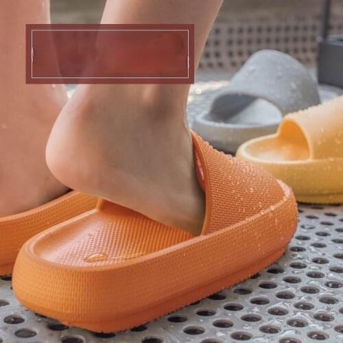 Thick Sole Women Bathroom Slippers Women Indoor Slide Sandals Non-slip Men Ladies Boys Girls Summer Platform Women Shoes 2021