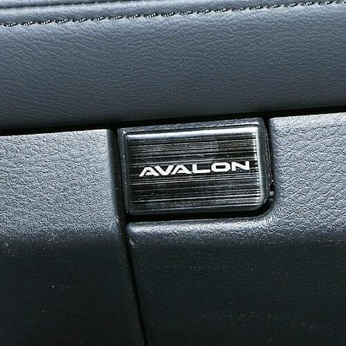 Car Co-pilot Front Handle Button Sequins for Toyota Avalon 2019 2020 2021 Carstyling Storage Box Button Patch Accessories