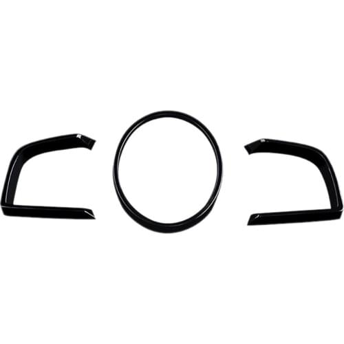 Car Stylings Steering Wheel Instrument Panel Decoration Cover Frame Accessories for Mazda 3 Axela 2014-2019