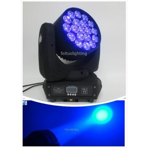 E-4/set DJ stage device 19x10watt 4 in 1 rgbw led zoom wash moving head light