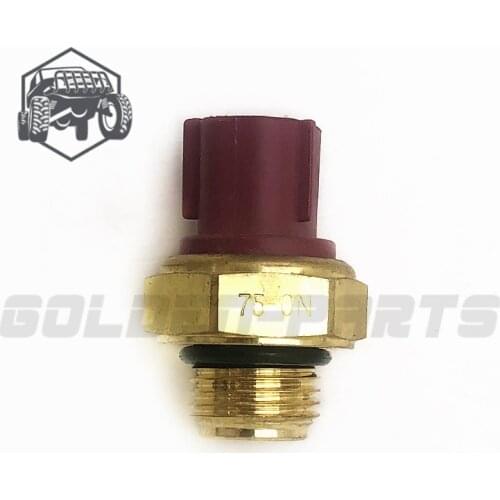 Hisun HS 500 700 UTV Water Temp Sensor Motorcycle Electric Radiator Coolant Fan Water Temperature Thermostat Switch Temp Sensor