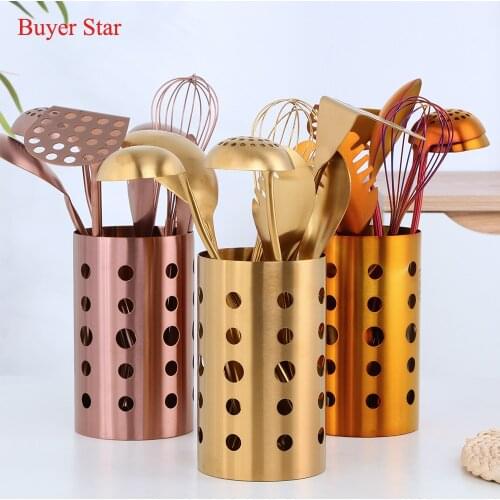 7PCS Kitchen Tools Stainless Steel Cookware Set Kitchen Utensil Soup Ladle Colander Set Egg Beater Cook Rice Scoop Kitchenware