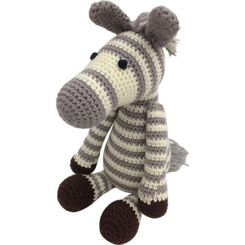 Zebra Doll Crochet Kit Crochet Characters For Beginners DIY Kit Stuffed Toy