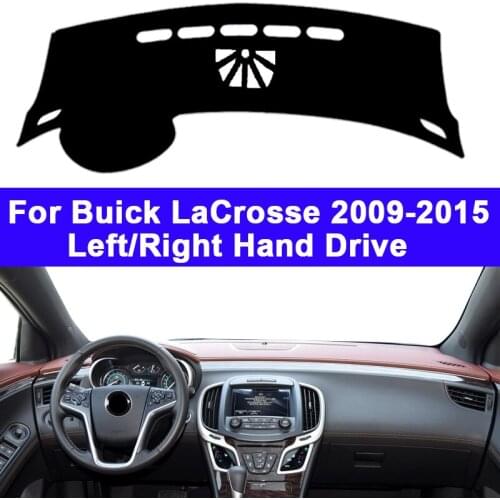 Car Dashboard Cover DashMat Carpet Cape For Buick LaCrosse 2009 2010 2011 2012 2013 2014 2015 Console Auto Protector Sun-Shade