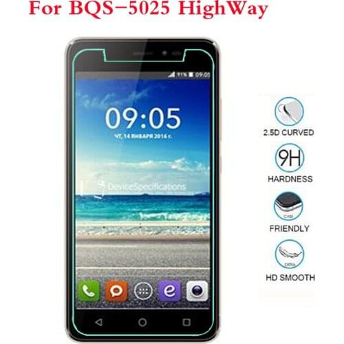 Tempered Glass for BQ BQS-5070 BQS 5070 Magic 5009L 5006 Los Angeles 5025 HighWay Trend smartphone mobile Screen Protector Film