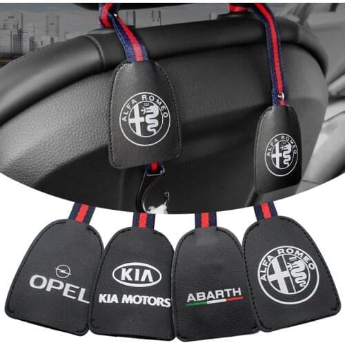 1/2PCS Car Headrest Seat Back Hanger Portable Hook For Audi MINI BMW Toyota Honda Ford Nissan Mazda KIA Suzuki Auto Accessories