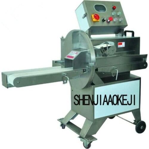 1PC TW-814 Household And Commercial Cooked Meat Slicer Conveyor Type Slicer Beef Lamb Meat Slicer Processing Tool 380V 1.1KW