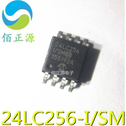 100% Original In Stock New 24LC256-I/SM 24LC256 5.2MM IC SOP-8