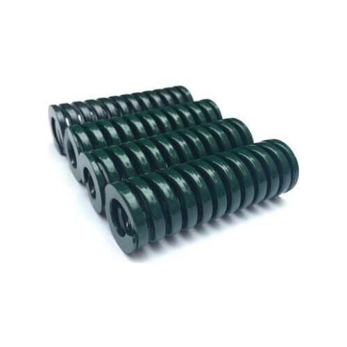 2pcs 25mm OD 12.5mm ID mold load compression spring industrial springs metal spring compress die springs 25mm-65mm length