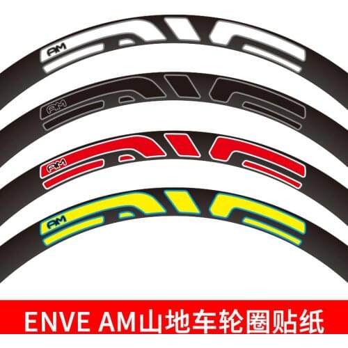 26er 27.5er 29er AM MTB Wheels Sticker All Mountain Bike Rim Decals for EVNE-AM M60