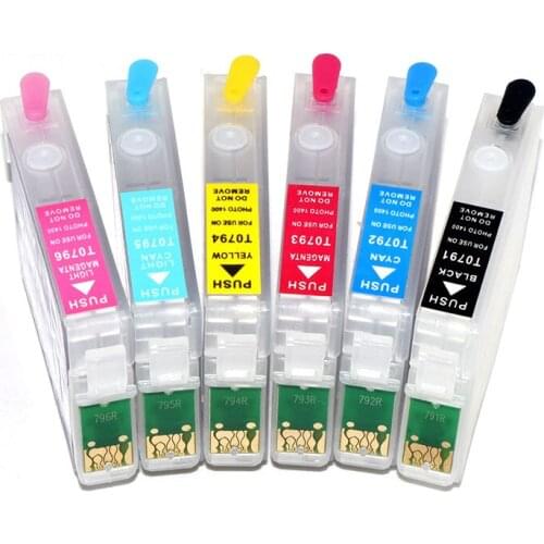 85 T0851-T0856 Refill Ink Cartridge with ARC Chip 6Color for Epson Stylus Pro 1390 Printer