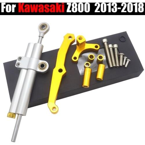 Motorbike Motorcycle Accessories z800 Steering Stabilize Damper Bracket Mount For Kawasaki Z800 Z 800 2013-2017 2018