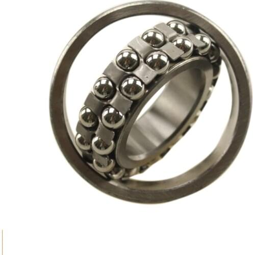 Free shipping high quality double row ball self-aligning ball bearings 1200 1201 1202 1203 1204 1205 1206 1207ATN