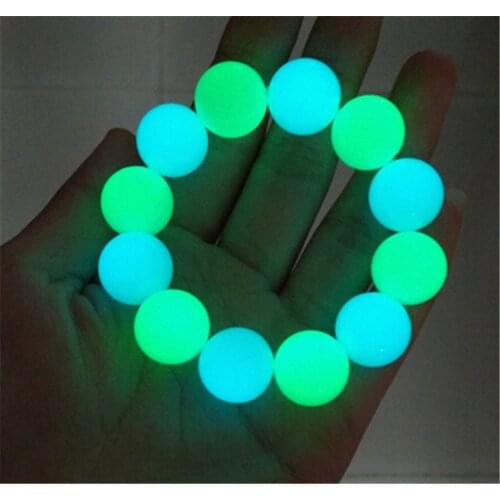 10mm Natural pearl bracelet luminous stone luminous bracelet