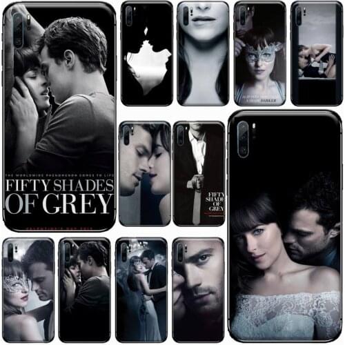 Fifty Shades of Grey Darker Freed Phone Case For Huawei honor Mate P 9 10 20 30 40 Pro 10i 7 8 a x Lite nova 5t Soft silicone