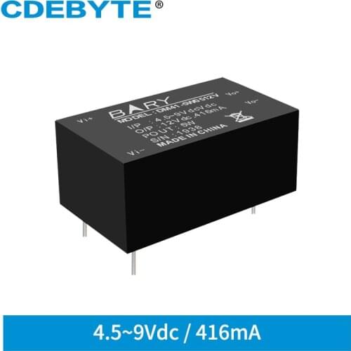 DM41-5W0512V 5W DC-DC Isolated Buck Power Supply Module 4.5-9Vdc Wide Voltage DIP Ultra-small Volume