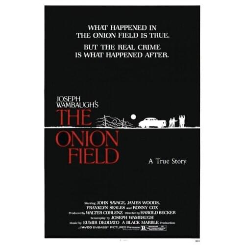 The Onion Field Classic Movie Neo-Noir Film Retro Vintage Poster Canvas Painting DIY Wall Paper Home Decor Gift