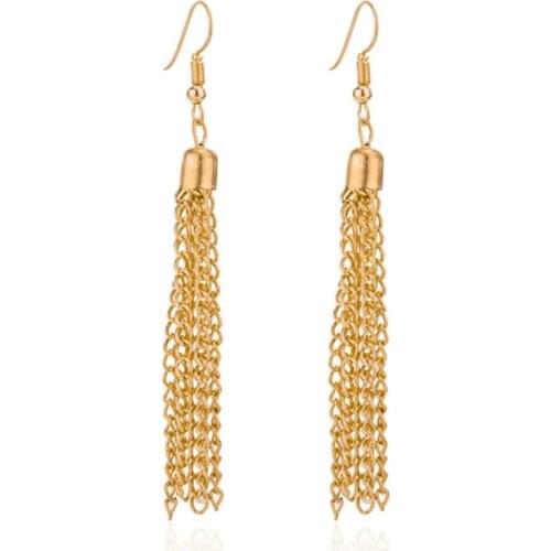 Fashion Pearl Tassel Dangle Earrings Set Womens Ear Stud Jewelry 6 Pairs