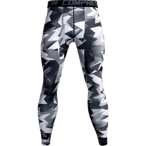 Compression Pants Running Tights Men Training Fitness Sports Leggings Gym Jogging Trousers Male Sportswear Yoga Workout Bottoms