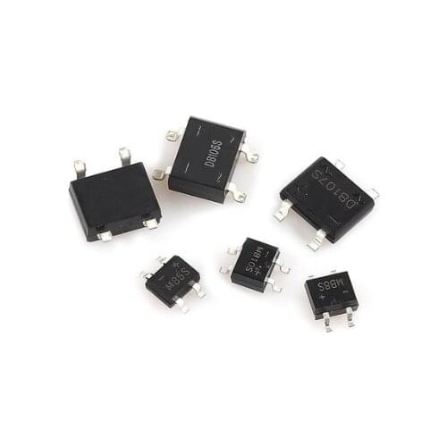 SOP-4 Diode Bridge Rectifier SMD 50pcs/lot MB6S MB10S MB6F MB10F SOP-4 Bridge Rectifier