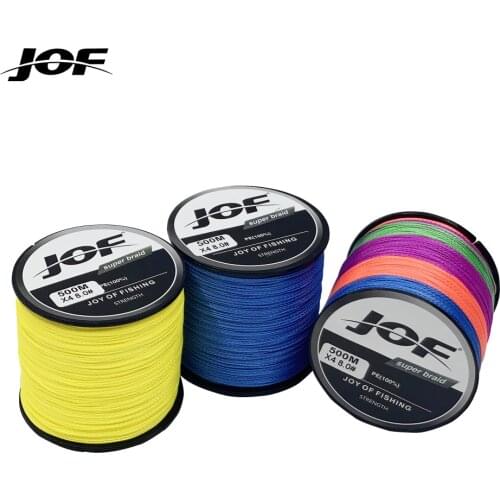 JOF 300M Strong PE Fishing Line 8 Strands Braided Fishing Line Multifilament Durable Fishing Line Pesca 20-100LB Japan PE