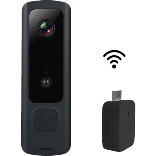Monitor The Doorbell 720P HD Wide Angle Intercom Visual Universal Video Doorbell Night Motion Detection Multifunctional