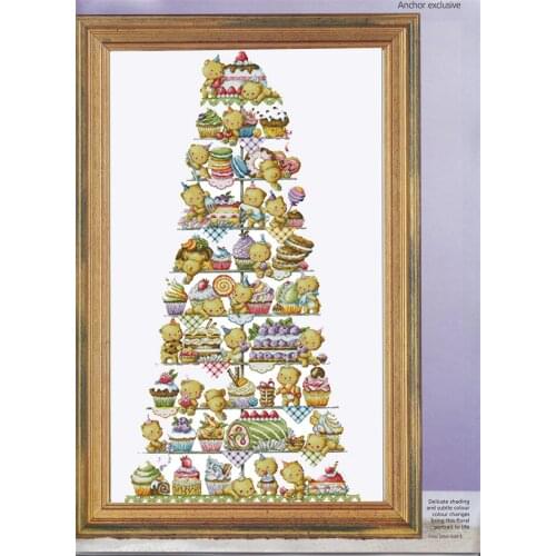 Cross Stitch Set Chinese Cross-stitch Kit Embroidery Needlework Craft Packages Cotton Fabric Floss New Designs Embroidery G58H