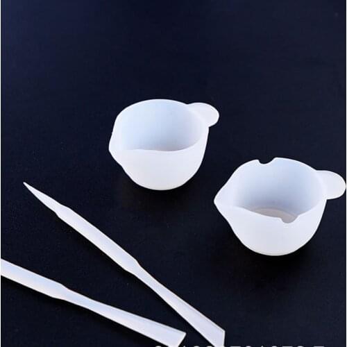 Easy Clean Silicone Resin Mold Kit Crafts Reusable DIY Epoxy Handmade Tools Jewelry Making Durable Sticks Mix Cup