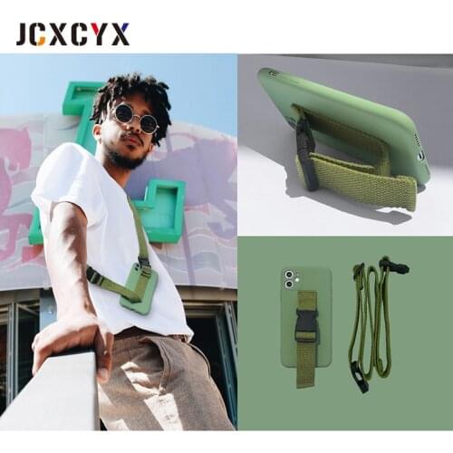 New Multifunction Mountaineering Run Wrist support Soft silicon phone case for apple iphone 7 8 Plus X XS XR MAX 11 12 Pro cover