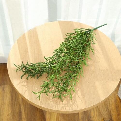 Artificial Plants Plastic Vine Green Grass Decor Pant Fake Flowers For Home Garden Decoration Simulation Vine Fake Plant