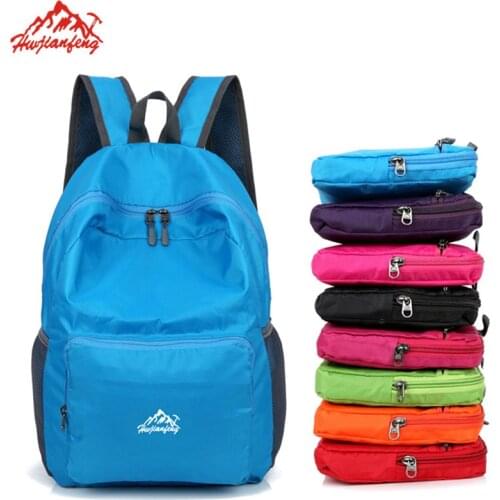 Portable Foldable Ultralight Waterproof Backpack For Sports Outdoor Travel Cycling Tourist Bag Mountain Ski Backpack