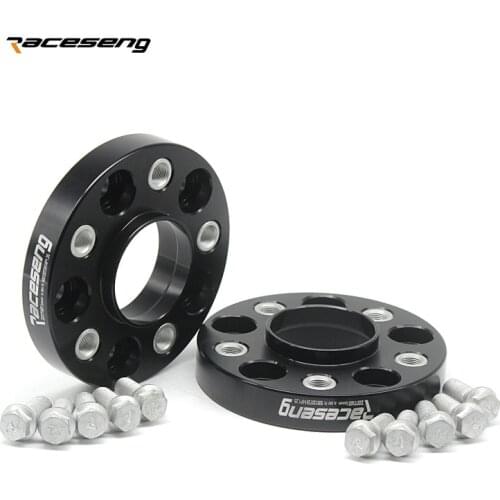 2/4Pieces 20/25/30/35/40/45/50mm Forged Aluminum Alloy 6061-T6 Car Wheel Spacers for PCD 5x112 57.1mm Wheel Adapter for Vw-Audi