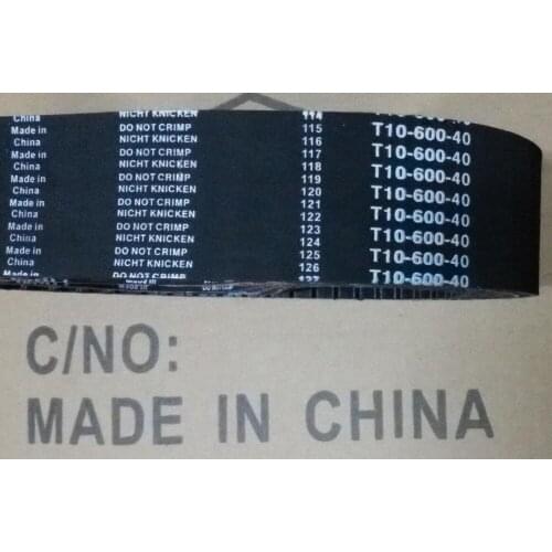 Tajima embroidery machine spare parts - Timing Belt T10-600-40mm, 60 teeth
