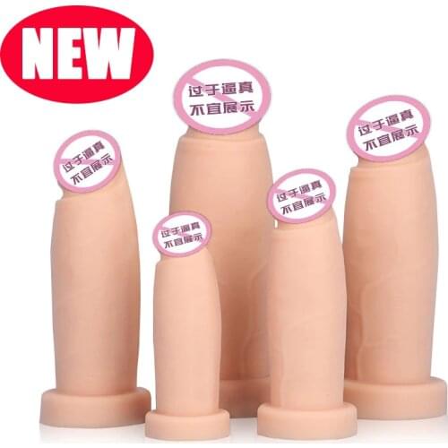 Sex Shop New 9.5cm Thick Huge Dildoes For Women Big Dick Female Masturbator Silicone Butt Plug Anal Large Dildo Adult Sex Toys
