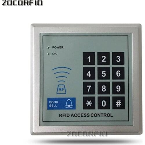 125Khz RFID Access Control System Device Machine Security RFID Proximity Entry Door Lock 1000 user Access Control Accessories