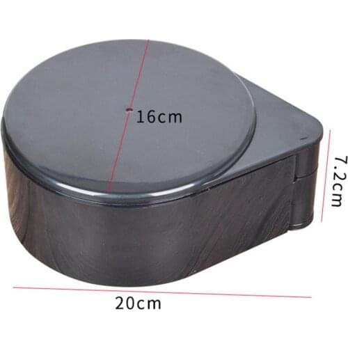 3 Tier Sugar Salt Rim Lime Cocktail Juice Glass Rimmer Bartender Tool Black