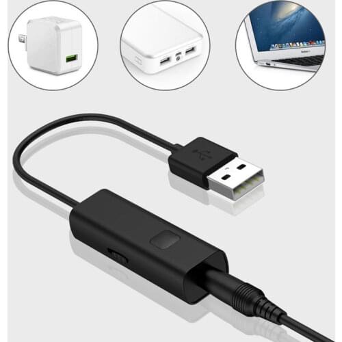 New USB Bluetooth transmitter receiver 2-in-1 wireless audio adapter Bluetooth 4.2 For TV Projection Transmitter Music Receiver