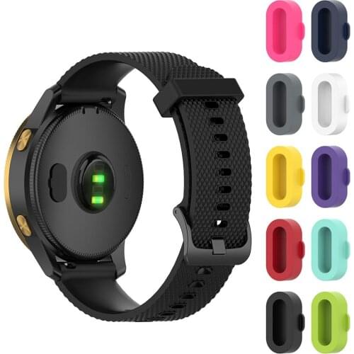 High Quality Silicone Dust Plug Smart Watch Sensor Protector Dustproof Cover Cap For Garmin Fenix 6/6X Pro/6S/5/5X/5S/935/945