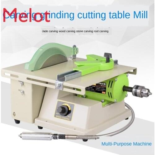 High-Power Multi-Function Jade Engraving Machine Wood Carving Root Carving Jade Carving Table Grinding Machine Dry Grinder