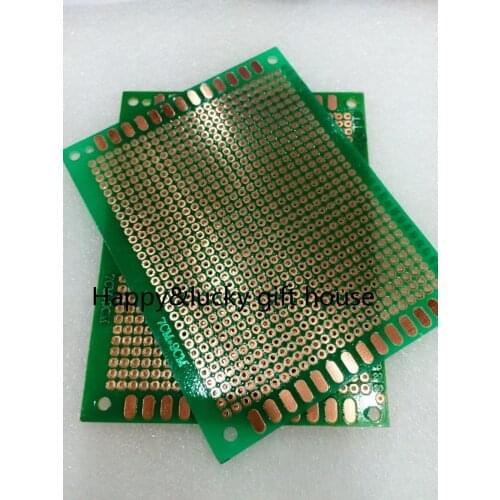 YYT 5PCS 7*9 green oil universal board, test board